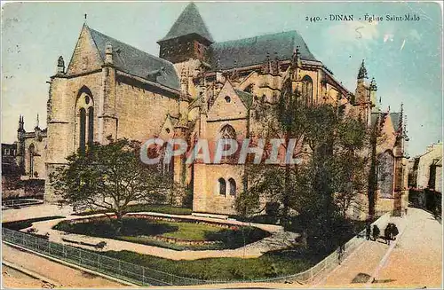 Cartes postales Dinan Eglise Saint Malo