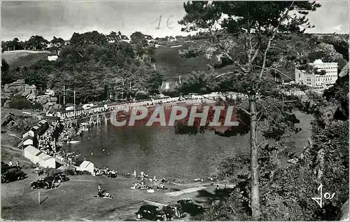 Cartes postales moderne Trebeurden C du N Trez Meur la grande plage vue du Castel