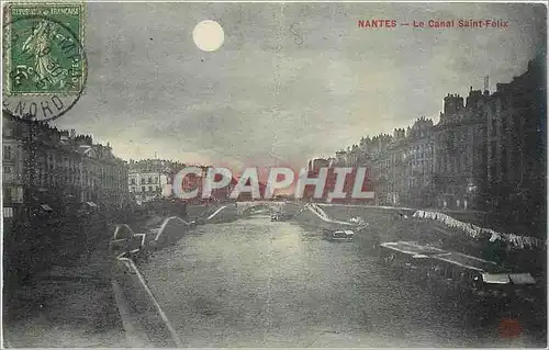 Cartes postales Nantes Le Canal Saint Felix