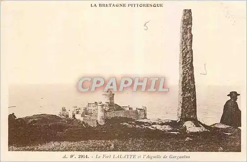 Cartes postales Le Fort La Latte et l'Aiguille de Gargantua