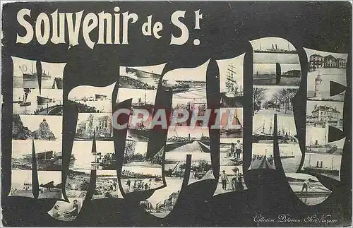 Ansichtskarte AK Souvenir de St Nazaire