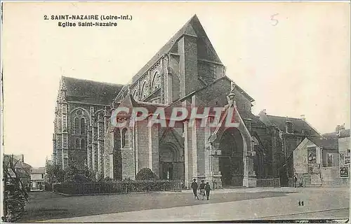 Ansichtskarte AK Saint Nazaire Loire Inf Eglise Saint Nazaire