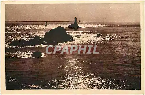 Ansichtskarte AK Pointe du Raz Finistere Le Phare de la Vieille