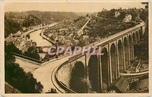 Ansichtskarte AK Dinan Cotes du Nord Le viaduc de Lanvallay et la vallee de la Rance