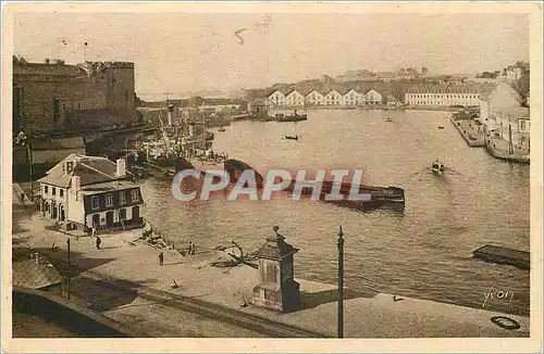 Ansichtskarte AK Brest Finistere L'Avant Port Militaire