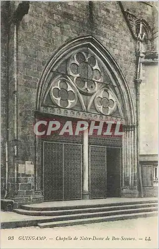 Cartes postales Guingamp Chapelle de Notre Dame de Bon Secours