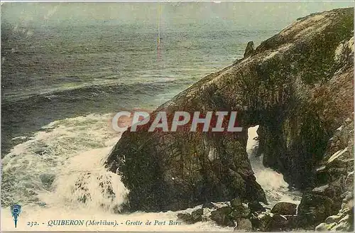 Cartes postales Quiberon Morbihan Grotte de Port Bara