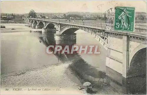 Cartes postales Vichy Le Pont sur l'Allier