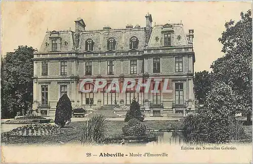 Cartes postales Abbeville Musee d'Emonville