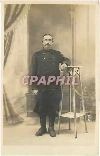 CARTE PHOTO Homme Militaria
