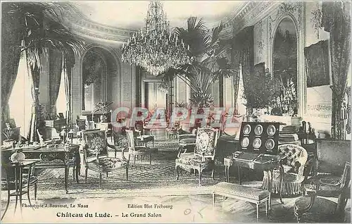 Ansichtskarte AK Chateau du Lude Le Grand Salon