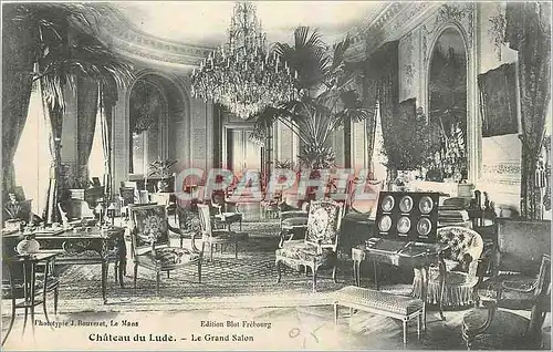 Cartes postales Chateau du Lude Le Grand Salon