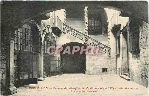 Cartes postales Barcelona Palacio del Marques de Vilallonga