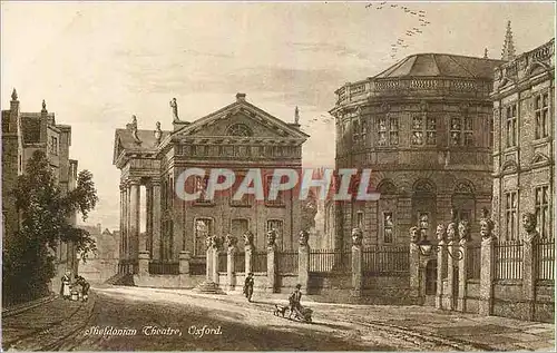 Cartes postales Theldonium Theatre Oxford