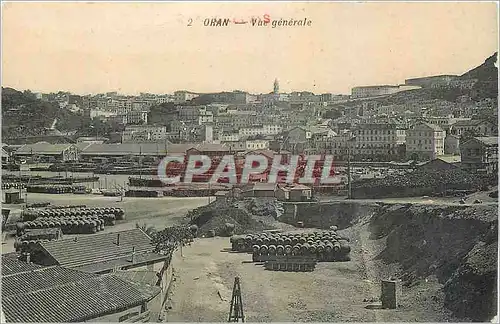 Cartes postales Oran Vue generale