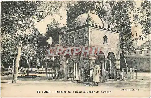 Cartes postales Alger Tombeau de la Reine au Jardin de Marengo