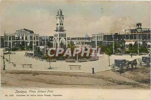 Cartes postales Jquique Plaza Arturo Prat