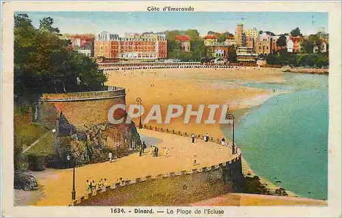 Cartes postales Dinard La Plage de l'Ecluse