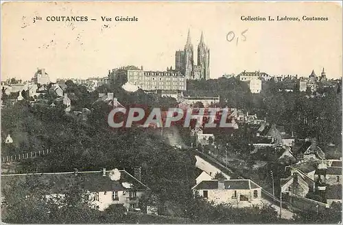 Cartes postales Coutances Vue Generale