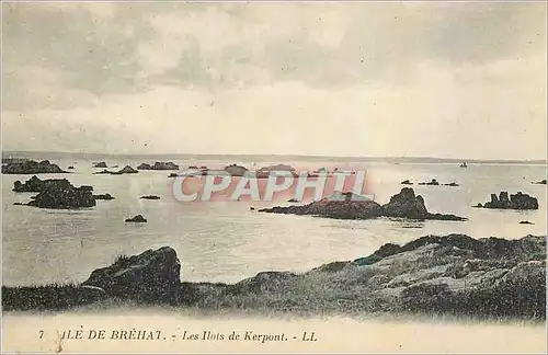 Cartes postales Ile de Brehat Les Ilots de Kerpont