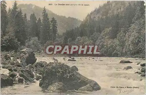 Cartes postales Le Doubs aux gorges de la mort