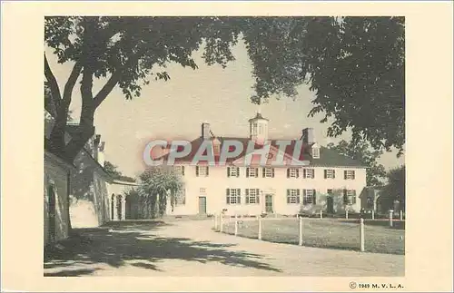 Cartes postales The Mount Vernon Mansion West Front