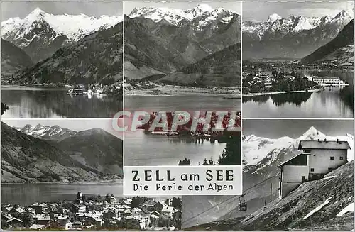 Cartes postales moderne Zell am See Die Perle der Alpen