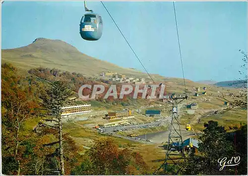 Cartes postales moderne Super Basse Puy de Dome Centre touristique et climatique Sports d'hiver