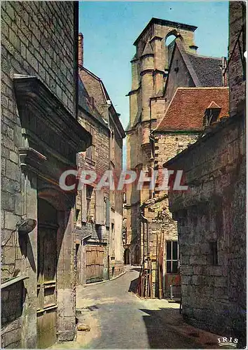 Moderne Karte Sarlat en Perigord Dordogne Ancienne eglise Sainte Marie