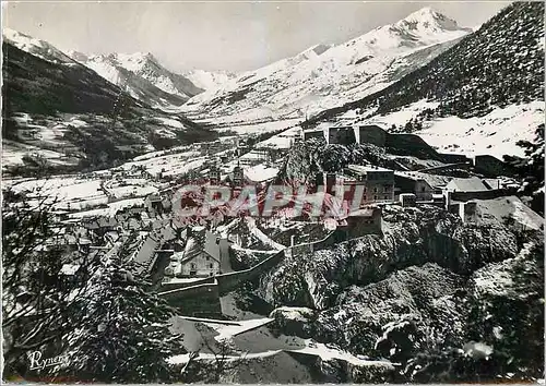 Cartes postales moderne Briancon sous la Neige Vue Generale sur la Vallee du Monetier