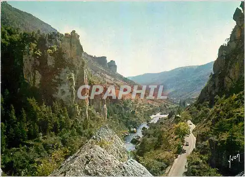 Cartes postales moderne Gorges du Tarn Lozere Vue sur le Pas du Soucy