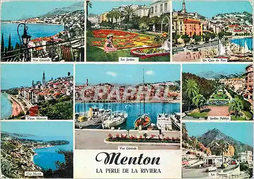 Cartes postales moderne Menton La Perle de la Riviera