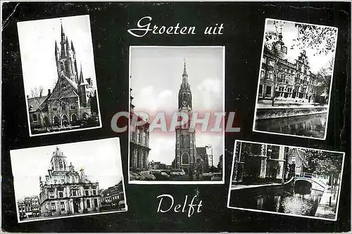 Cartes postales moderne Groetin uit Delft