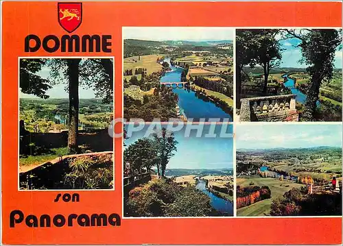 Cartes postales moderne Domme son Panorama