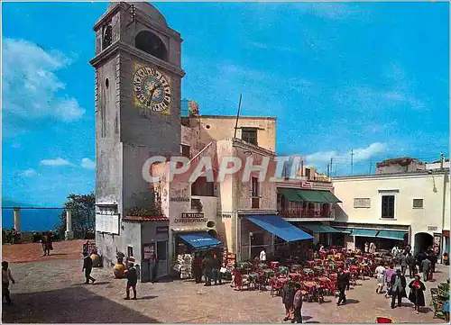 Cartes postales moderne Capri La petite place