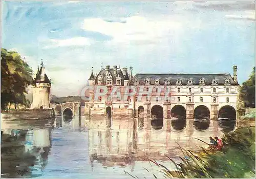 Cartes postales moderne Chateau de Chenonceaux La femme du Receveur des Finances Thomas Bohier