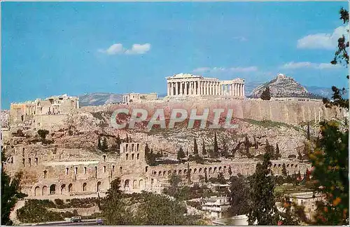 Cartes postales moderne Athens View of the Acropolis