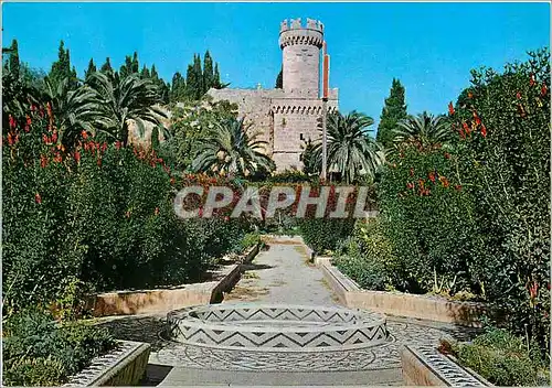 Cartes postales moderne Rhodes Jardin des Fleurs