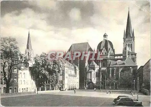 Moderne Karte Bad Aachen Dom