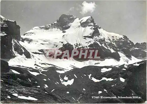 Cartes postales moderne Klausenpass Scheerhorn
