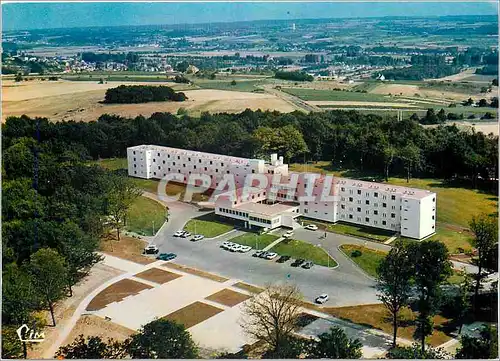 Moderne Karte Chissay en Touraine L et Ch Vue aerienne La Menaudiere et son parc