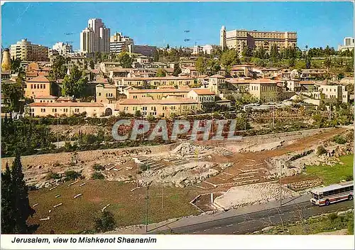 Cartes postales moderne Jerusalem view to Mischkenot Shaananim