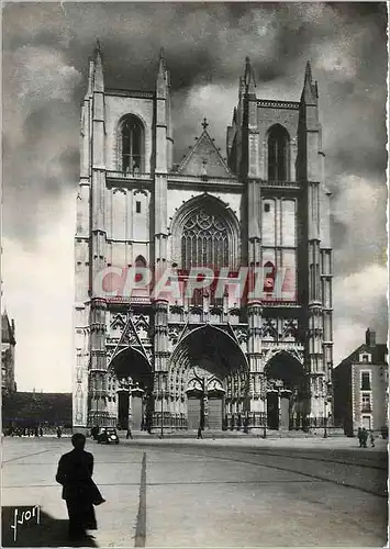 Moderne Karte Nantes Loire Inferieure La Cathedrale St Pierre