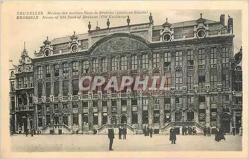 Cartes postales Bruxelles Maison des anciens Duen de Brabant