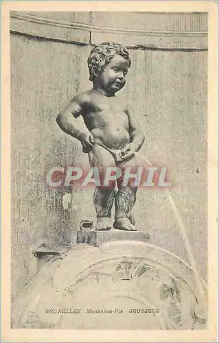 Cartes postales Bruxelles Manneken Pia