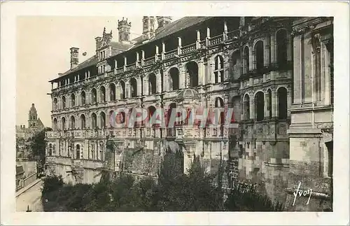 Moderne Karte Blois Loir et Cher Le Chateau Facade Francois 1er