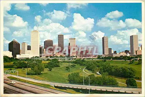 Moderne Karte Houston Texas Spectacular Skyline of Houston