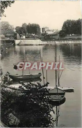 Moderne Karte Charenton Seine La Nouvelle et Port de Marne