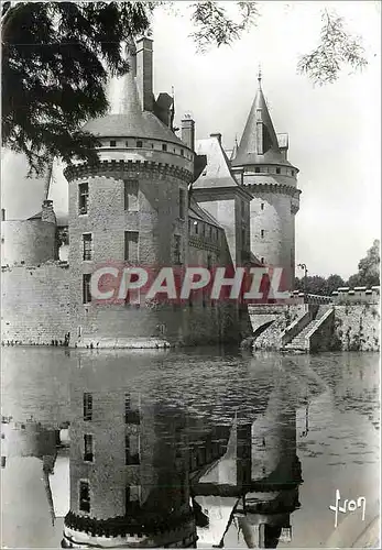 Moderne Karte Sully sur Loire Loiret Le Chateau Cote Sud Est sur La Sange