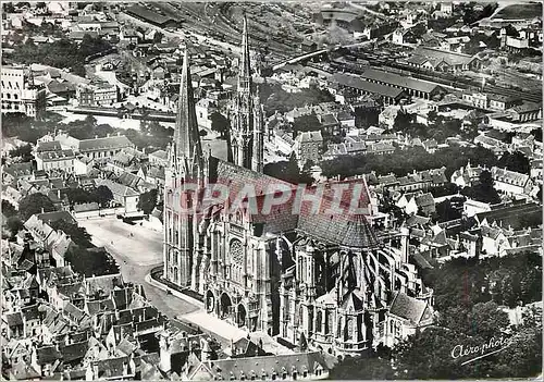 Moderne Karte Chartres E et L La Cathedrale